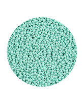 11/0 Preciosa Permalux Seed Beads Chalk Mint Dyed Matte #43177